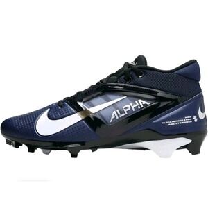 Nike Alpha Menace 4 Pro Football Cleats Men's Size 13 FD7037-401‎ Navy Blue
